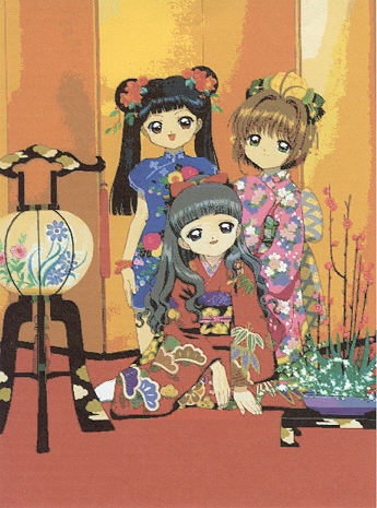 Meling, Tomoyo and Sakura